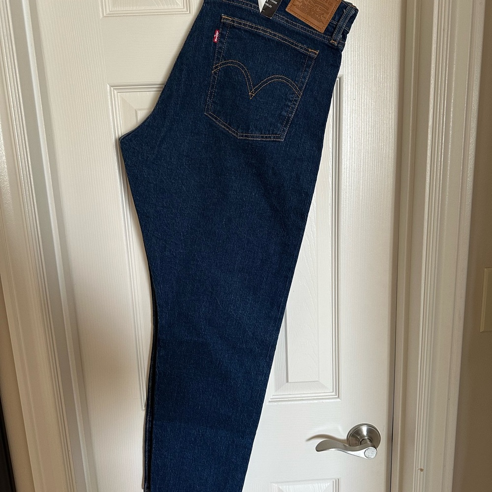 Levi's Dark Blue Wedgie Jeans